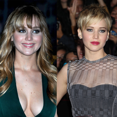 Drastic Celebrity Hair Makeovers Before And After The Style Glossy